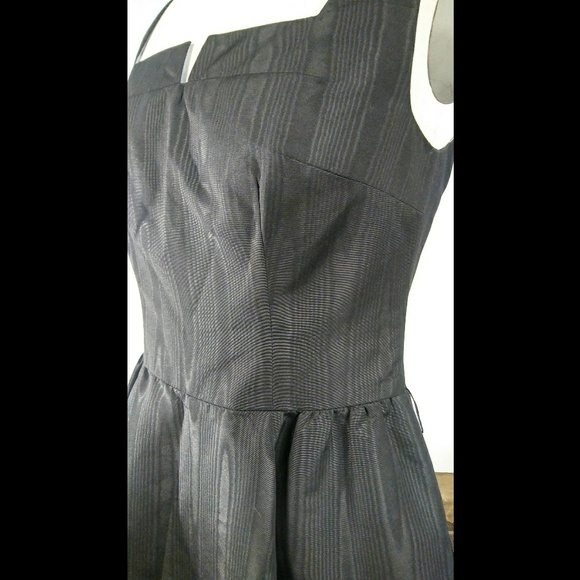 Isaac Mizrahi Woodgrain Taffeta 50's Party Dress - Picture 5 of 7